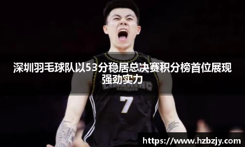 深圳羽毛球队以53分稳居总决赛积分榜首位展现强劲实力